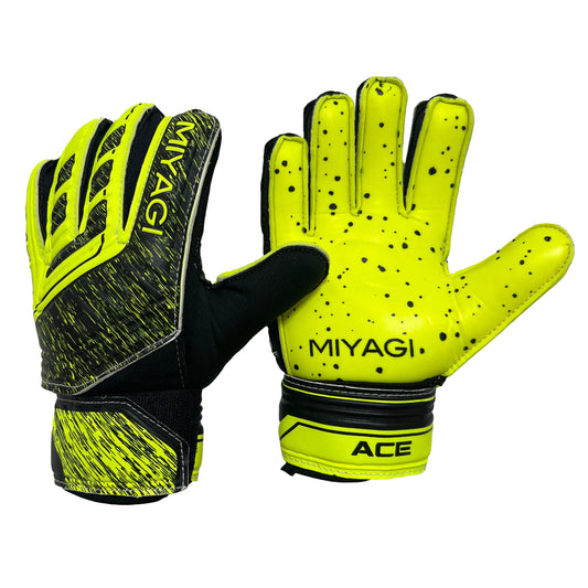 Guantes de arquero Miyagi Ace Niños - Amarillo