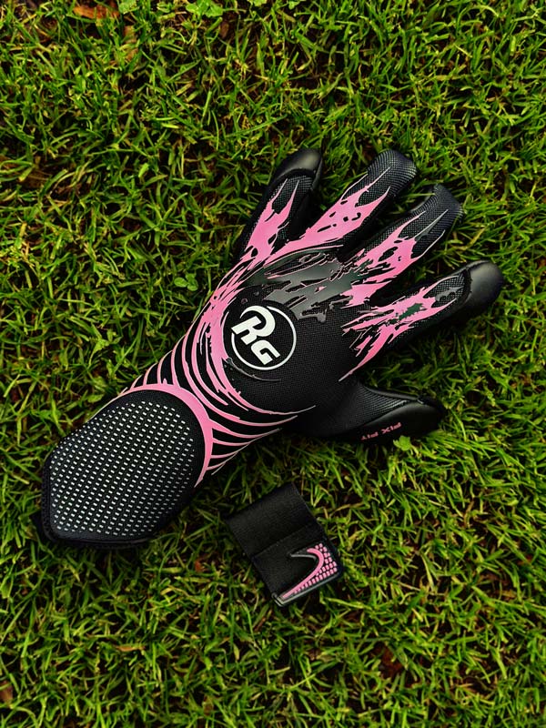 Guantes de arquero RG Bacan -Rosado Negro