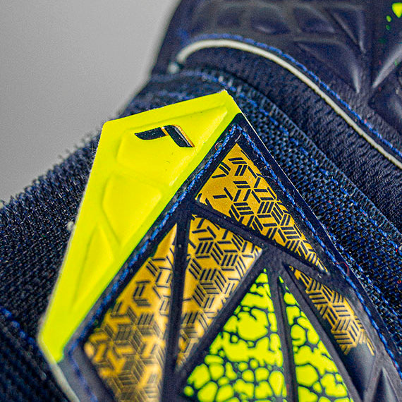 Guantes de arquero Reusch Attrakt JUNIOR - Azul Amarillo