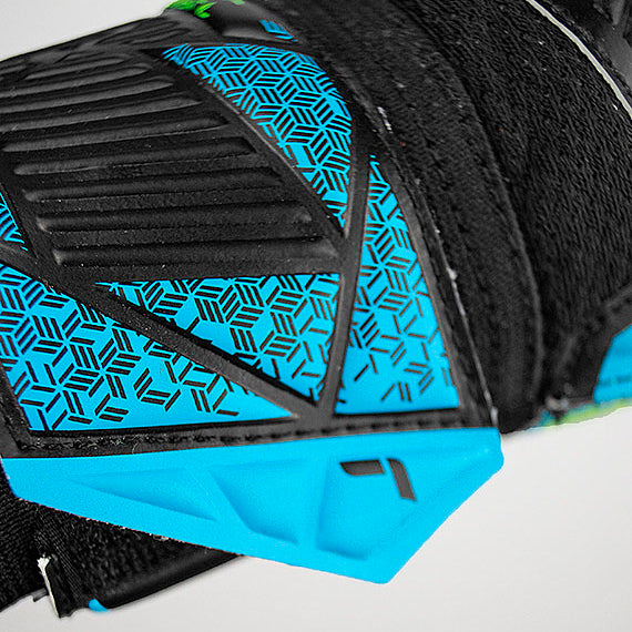 Guantes de arquero Reusch Attrakt Solid - Negro Verde Azul