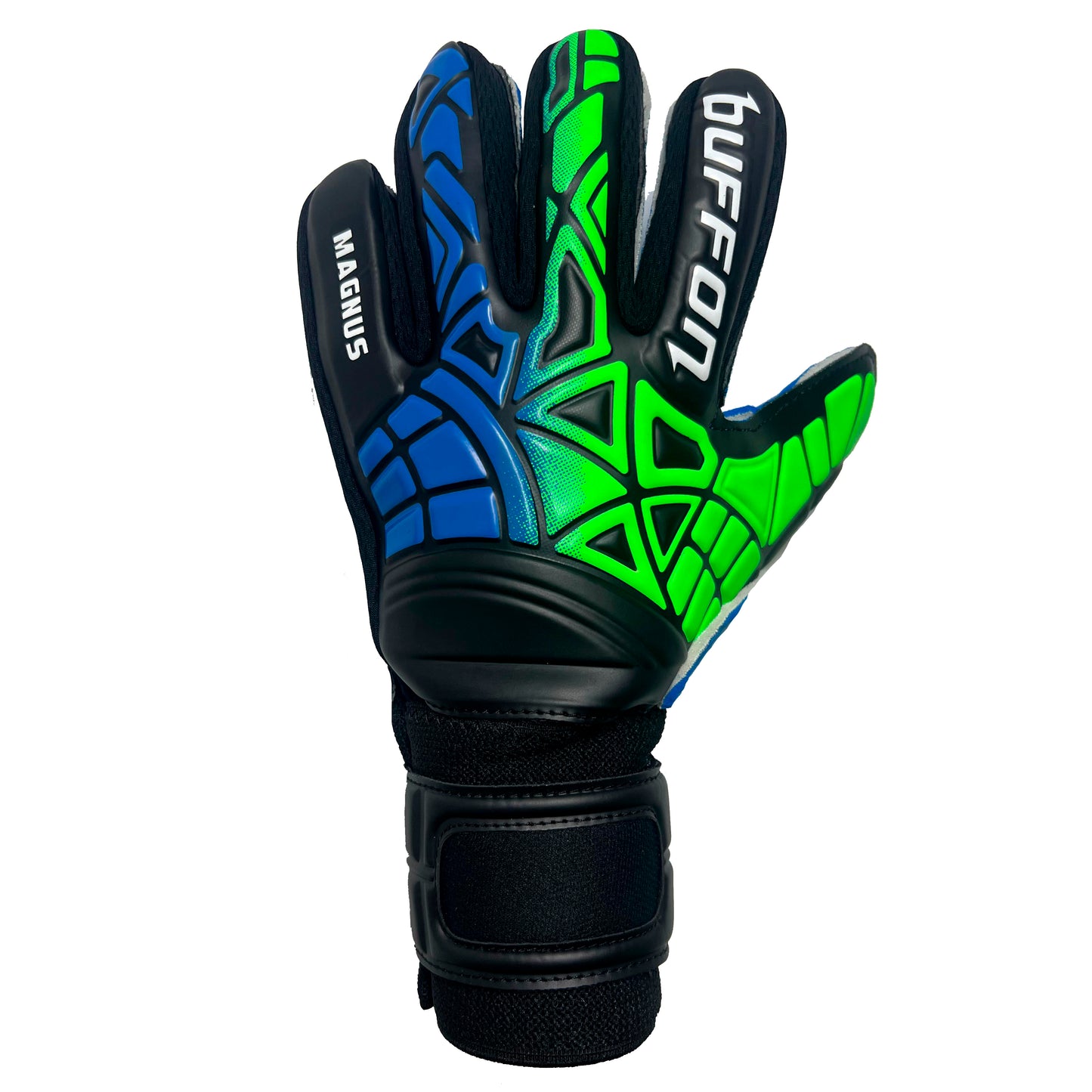 Guantes de arquero Buffon Magnus Negro Azul Verde