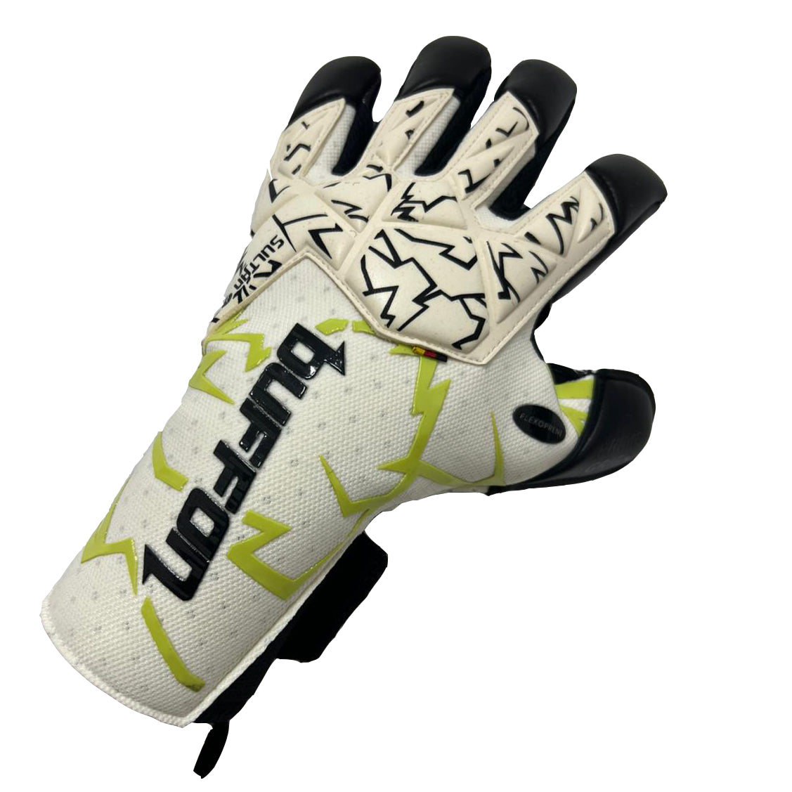 Guantes de arquero Buffon Sultán - Blanco Verde