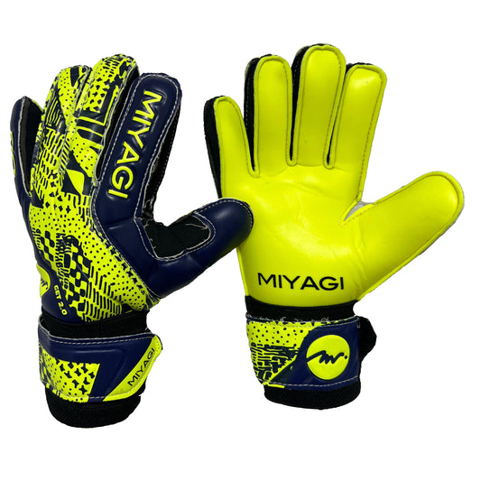 Guantes de arquero Miyagi Get 2.0 - Amarillo