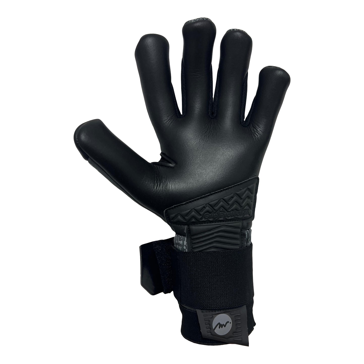 Guantes de arquero Miyagi Pro Meslier - Gris Palma Negra