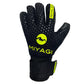 Guantes de arquero Miyagi Royal 2.0 - Negro/Verde