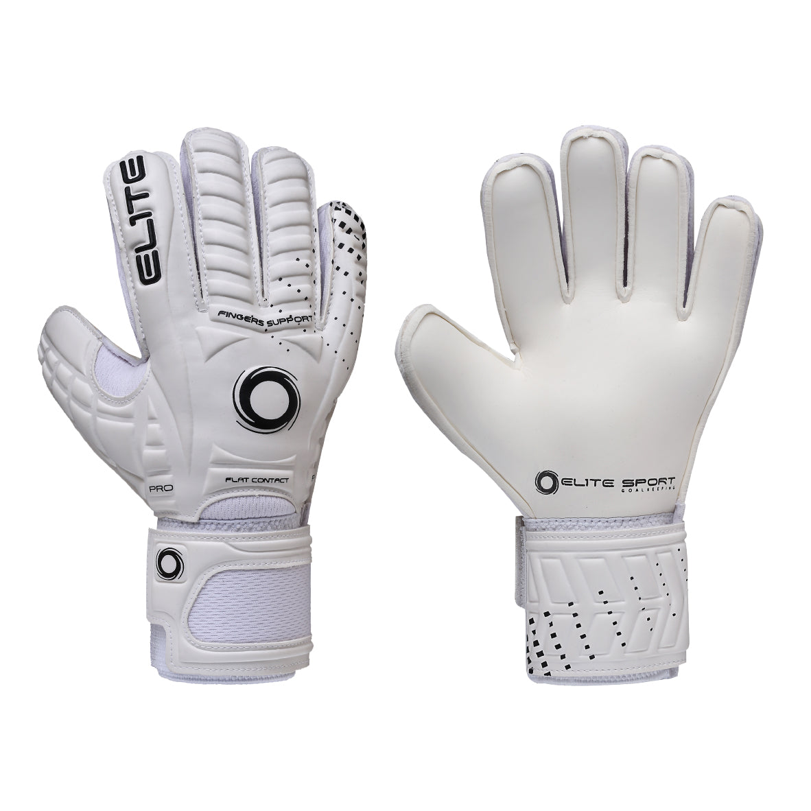 Guantes de arquero Elite Warrior White - Blanco