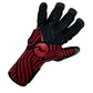 Guantes de arquero Miyagi Pro Grip - Rojo