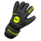 Guantes de arquero Miyagi Shadow - Negro Amarillo