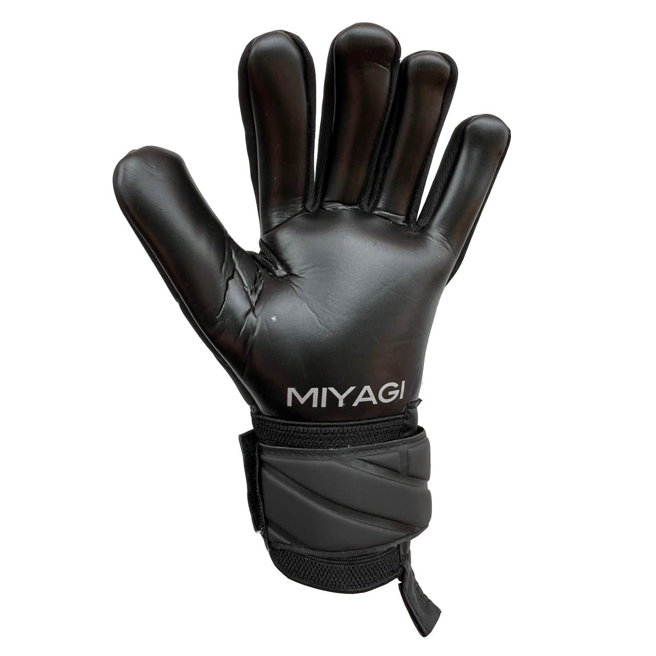 Guantes de arquero Miyagi Shadow - Negro Amarillo