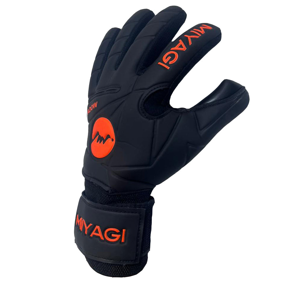 Guantes de arquero Miyagi Shadow - Negro Naranja