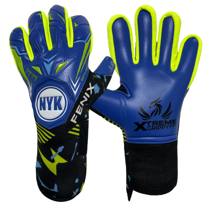 Guantes de arquero NYK Fenix XGrippy Azul
