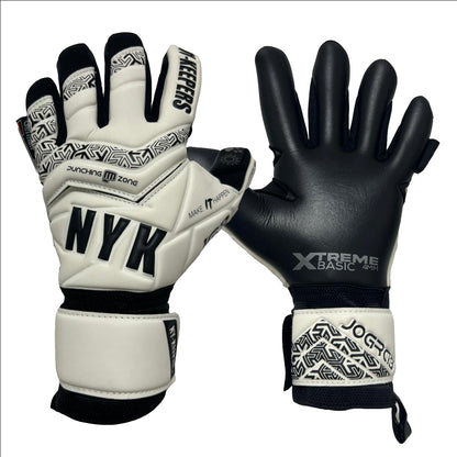 Guantes de arquero NYK Jogra 3 - Blanco