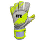 Guantes de arquero NYK RC12 PRO - Blanco Amarillo Neón