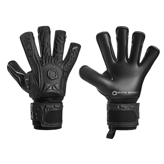Guantes de Arquero Elite Black Solo - Negro