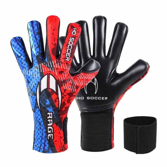 Guantes de arquero Ho Soccer Rage Plus Electric Rojo Azul