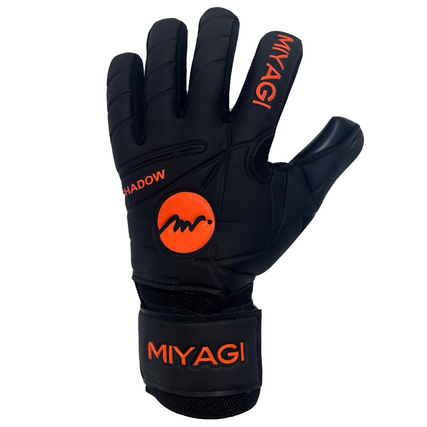 Guantes de arquero Miyagi Shadow - Negro Naranja
