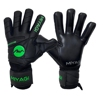 Guantes de arquero Miyagi Shadow - Negro Verde