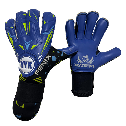 Guantes de arquero NYK Fenix XGrippy Azul