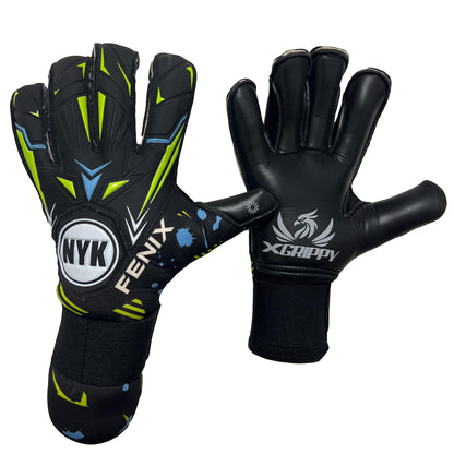 Guantes de arquero NYK Fenix XGrippy Negro
