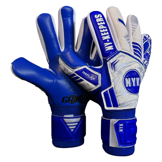 Guantes de arquero NYK Reflex Sunrise - Azul Blanco