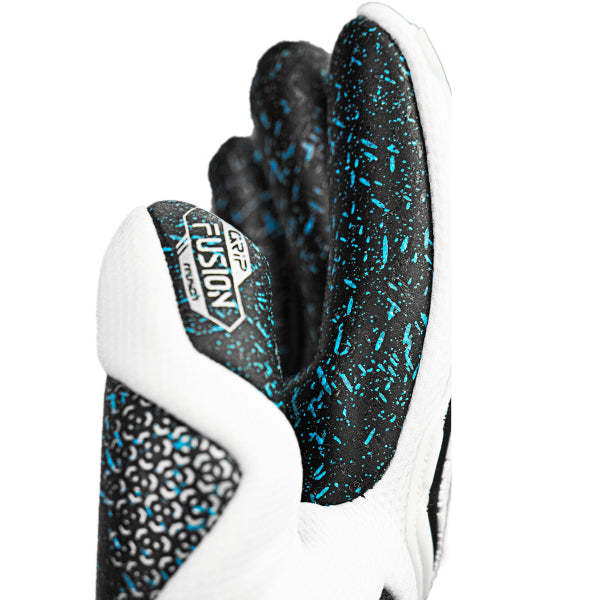 Guantes de arquero Reusch Attrakt Freegel Fusion Goaliator Negro/Blanco
