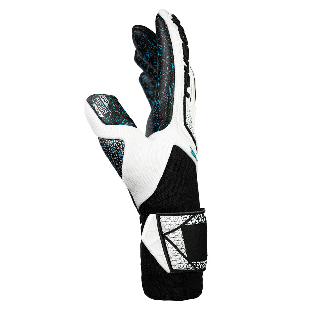 Guantes de arquero Reusch Attrakt Freegel Fusion Goaliator Negro/Blanco