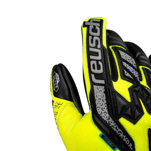 Guantes de arquero Reusch Attrakt Freegel Silver - Amarillo