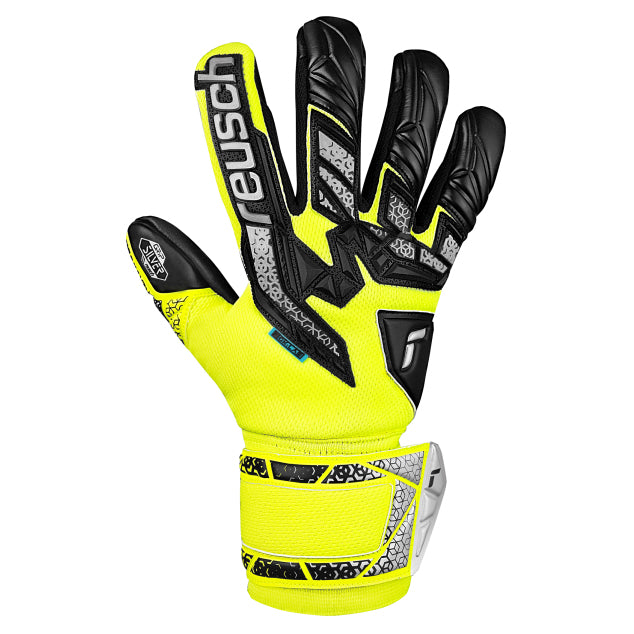 Guantes de arquero Reusch Attrakt Freegel Silver - Amarillo