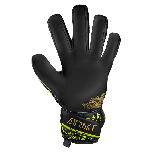 Guantes de arquero Reusch Attrakt Infinity Antifracturante - Negro