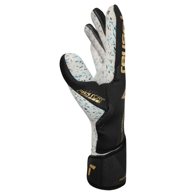 Guantes de arquero Reusch Fastgrip Fusion - Negro/Dorado
