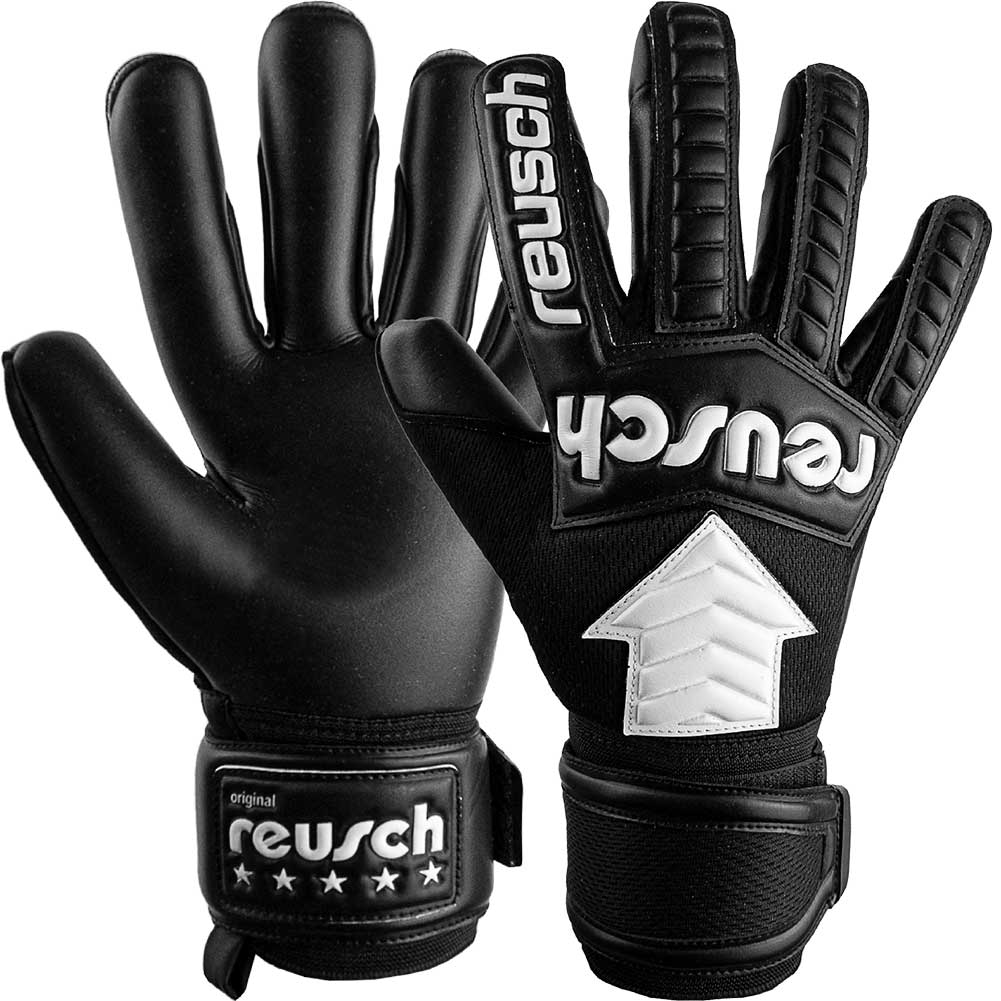 Guantes de arquero Reusch Legacy Arrow Silver - Negro