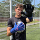 Guantes de arquero RG Snaga Galaxy 26/27 - Azul Oscuro Rosado