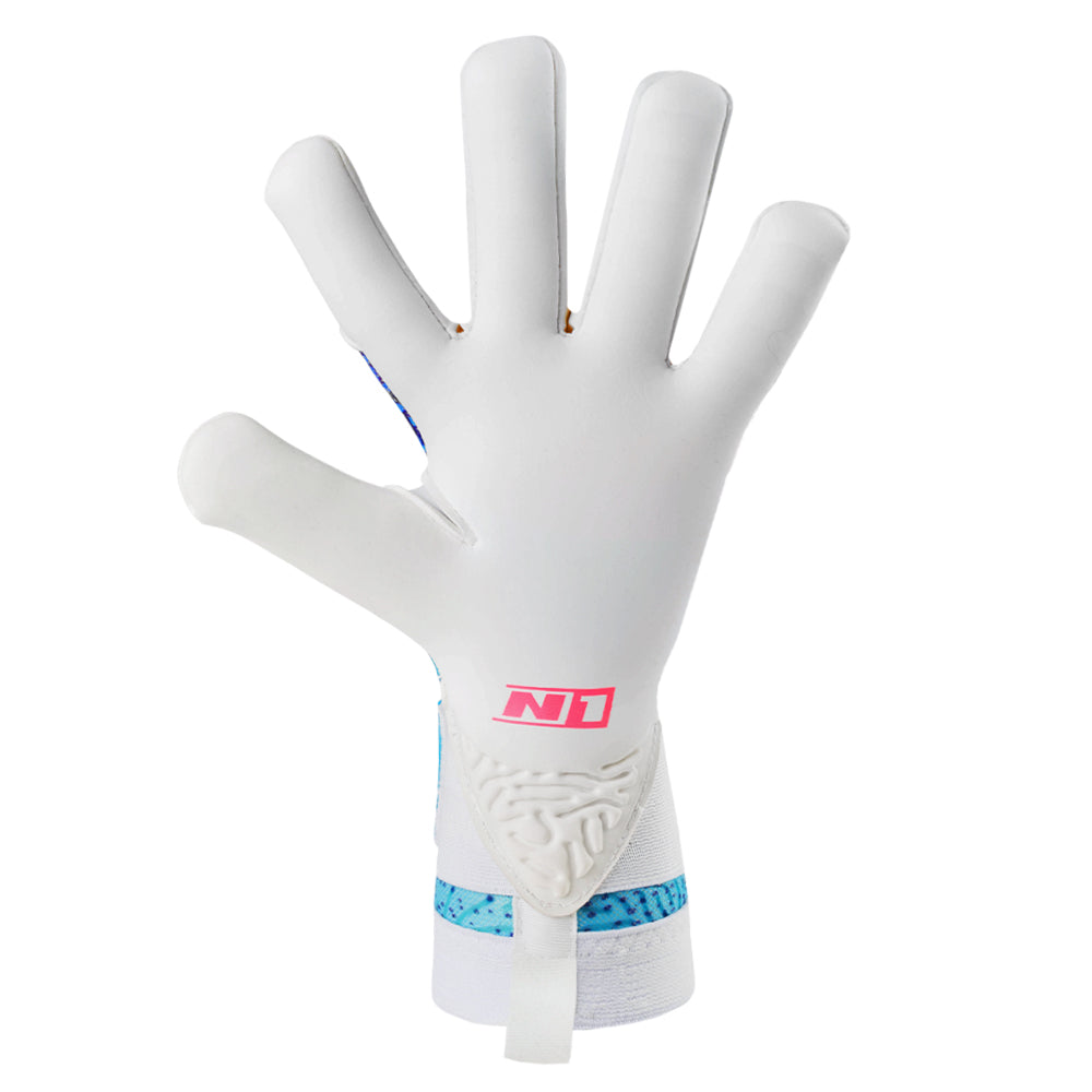 Guantes de arquero N1 Zeus 2.0 Galaxy UGT+ II - Azul Morado Blanco