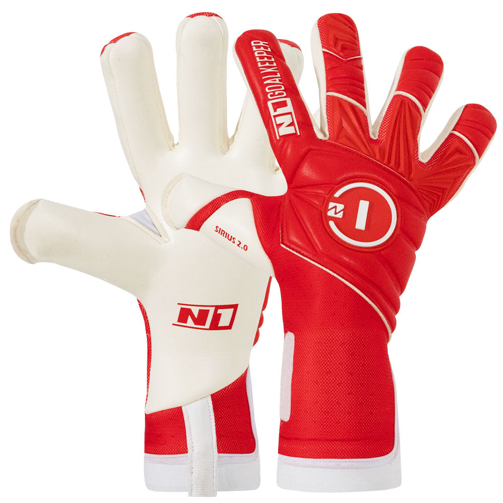 Guantes de arquero N1 Sirius 2.0 RED UGT+ II - Rojo Blanco