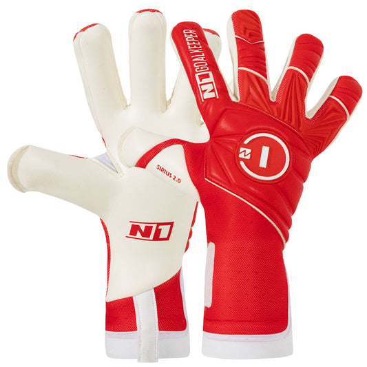 Guantes de arquero N1 Sirius 2.0 RED UGT+ II - Rojo Blanco