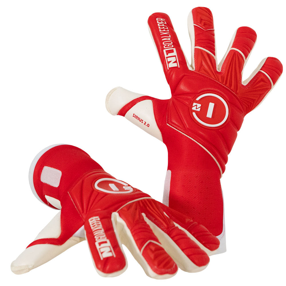 Guantes de arquero N1 Sirius 2.0 RED UGT+ II - Rojo Blanco