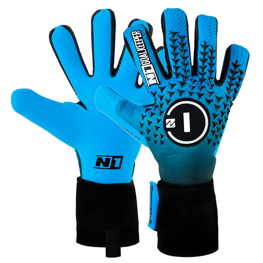 Guantes de arquero N1 Scorpius 2.0 SSG AQUA - Azul Negro