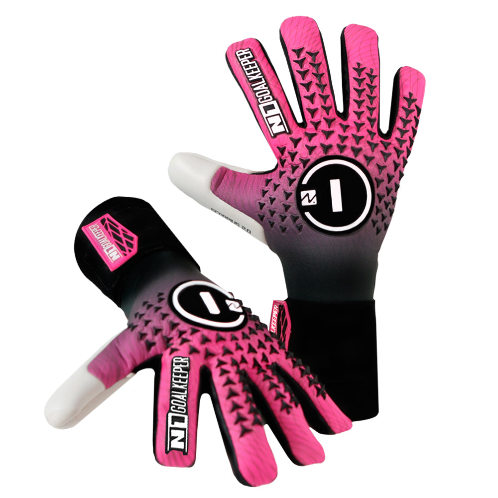 Guantes de arquero N1 Scorpius 2.0 SSG PINK - Rosado Negro