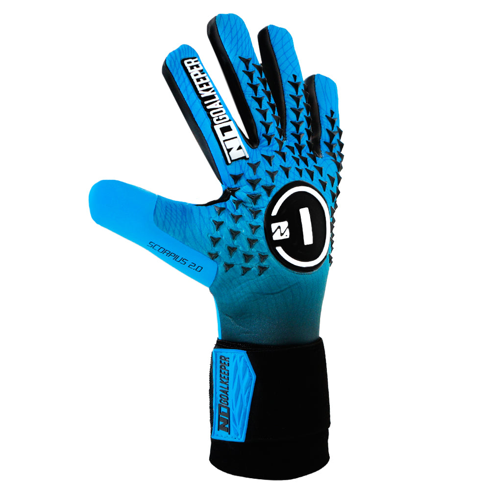 Guantes de arquero N1 Scorpius 2.0 SSG AQUA - Azul Negro