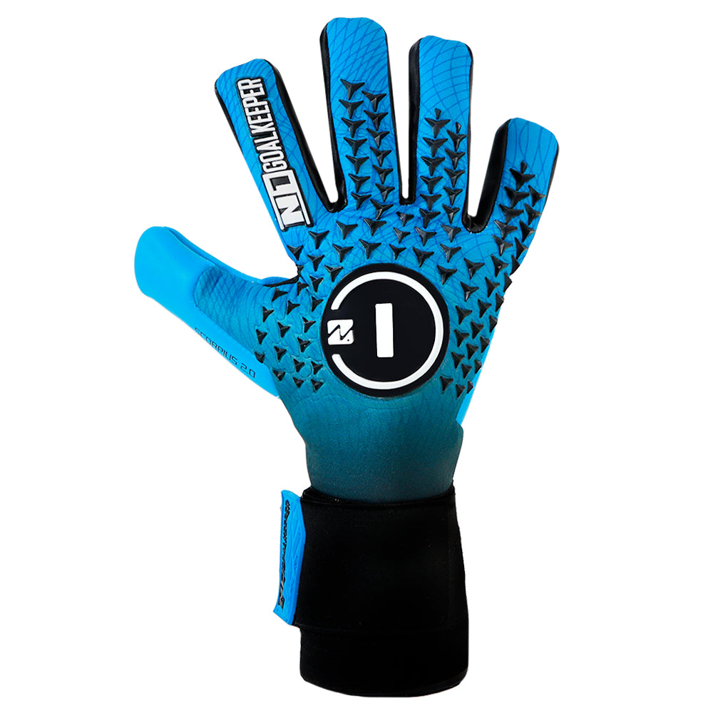 Guantes de arquero N1 Scorpius 2.0 SSG AQUA - Azul Negro