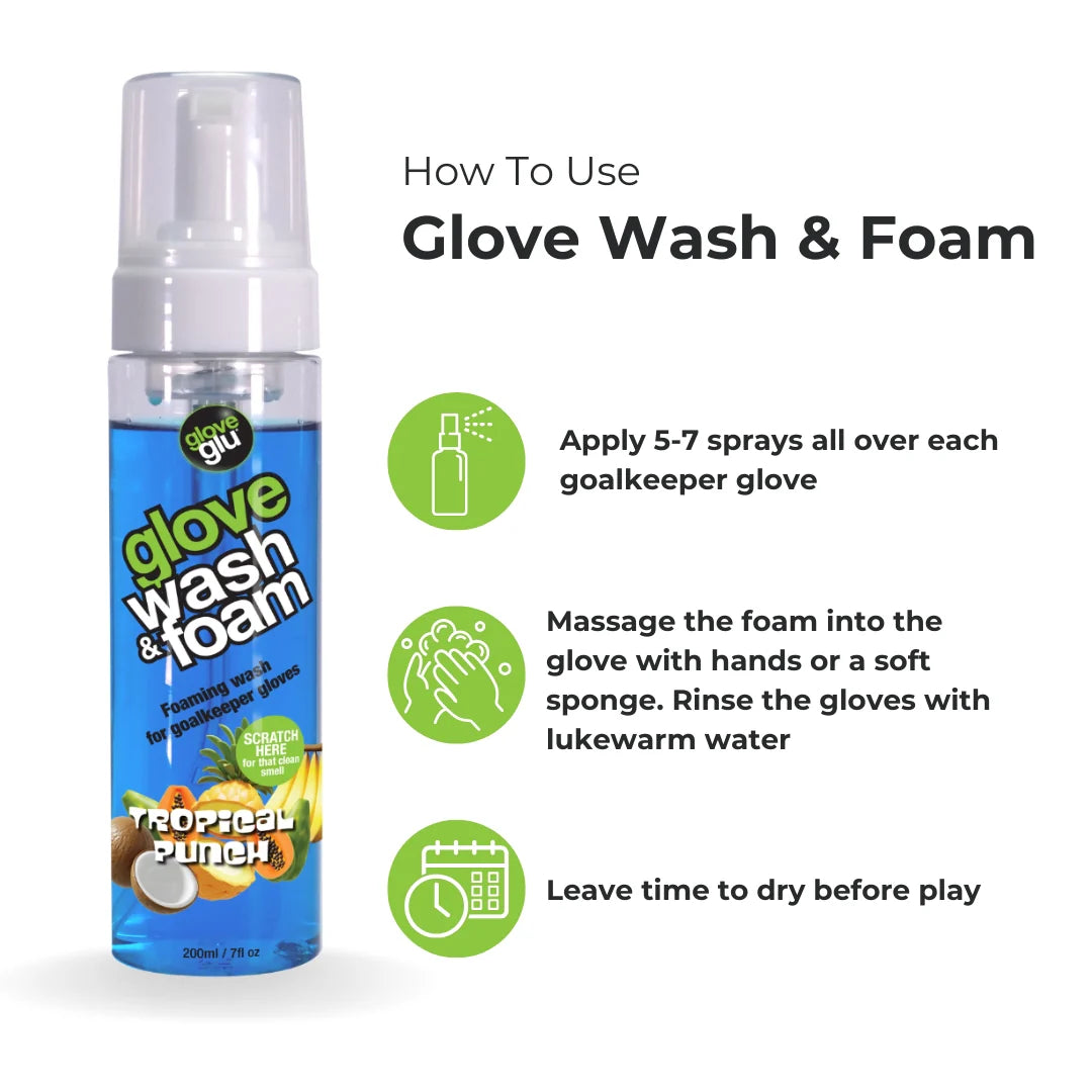 Jabón Espuma Aroma Tropical GloveGlu - Azul