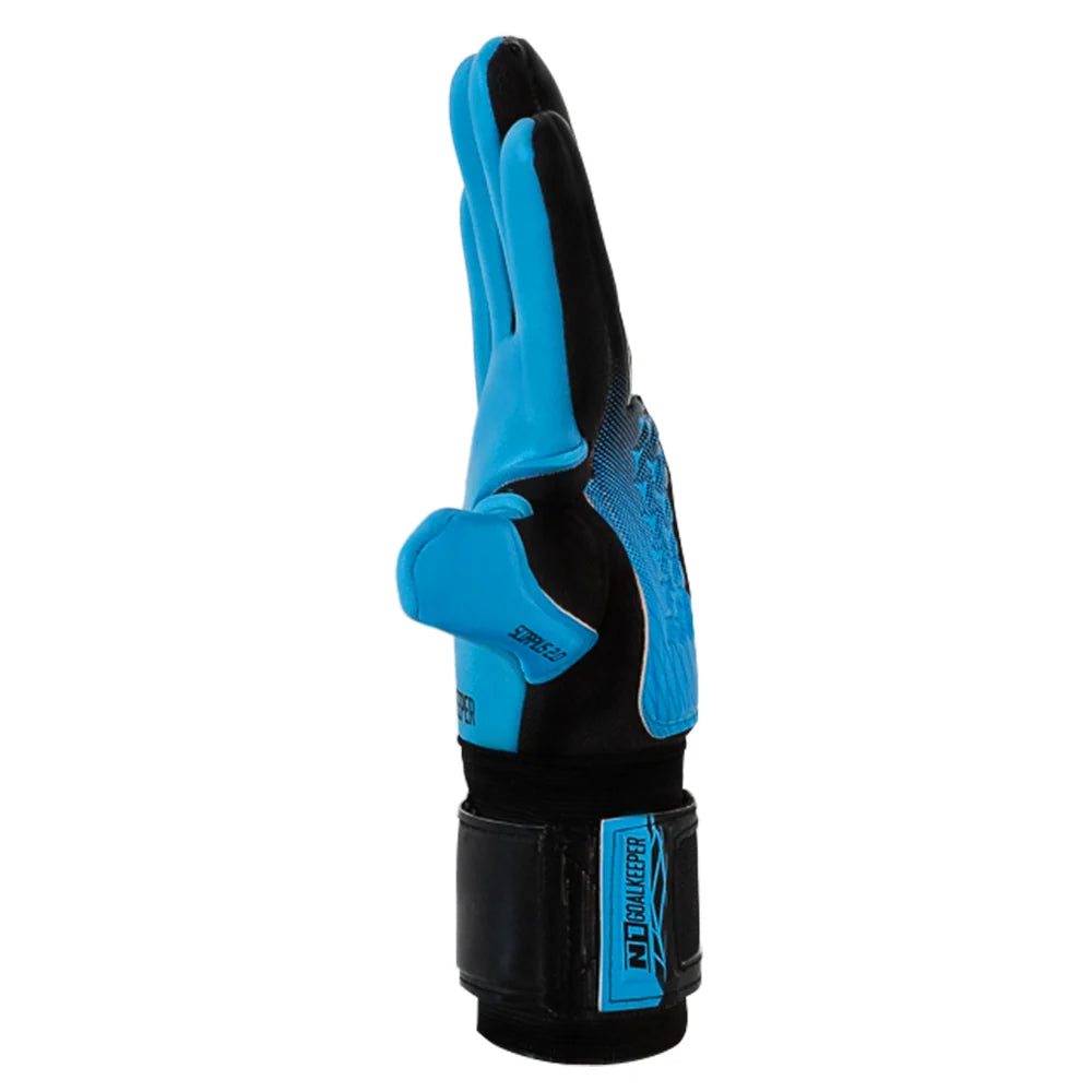 Guantes de arquero N1 Scorpius 2.0 KIDS PRO AQUA - Azul Negro