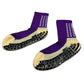 Medias Antideslizantes Cortas - Morado