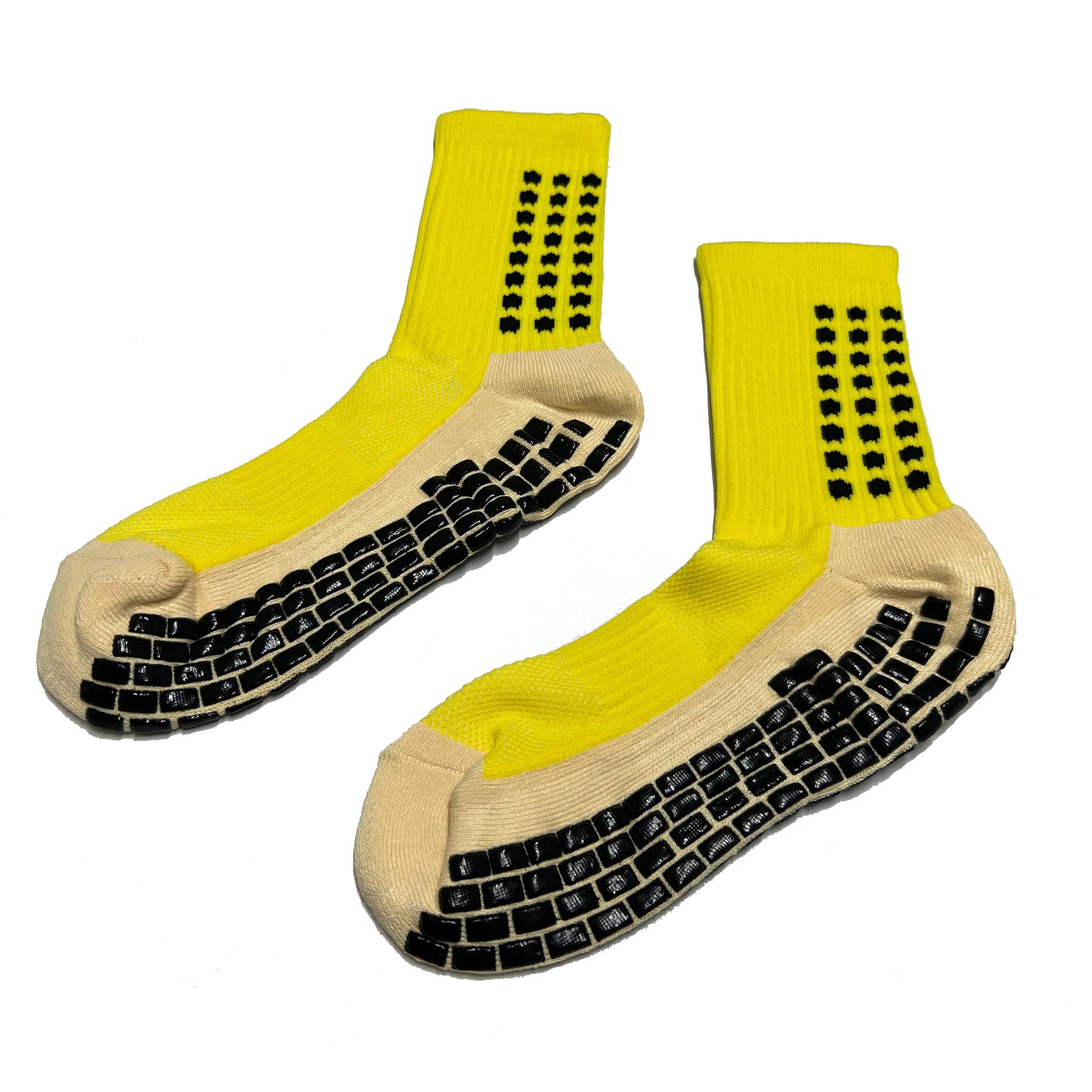 Medias Antideslizantes Cortas - Amarillo