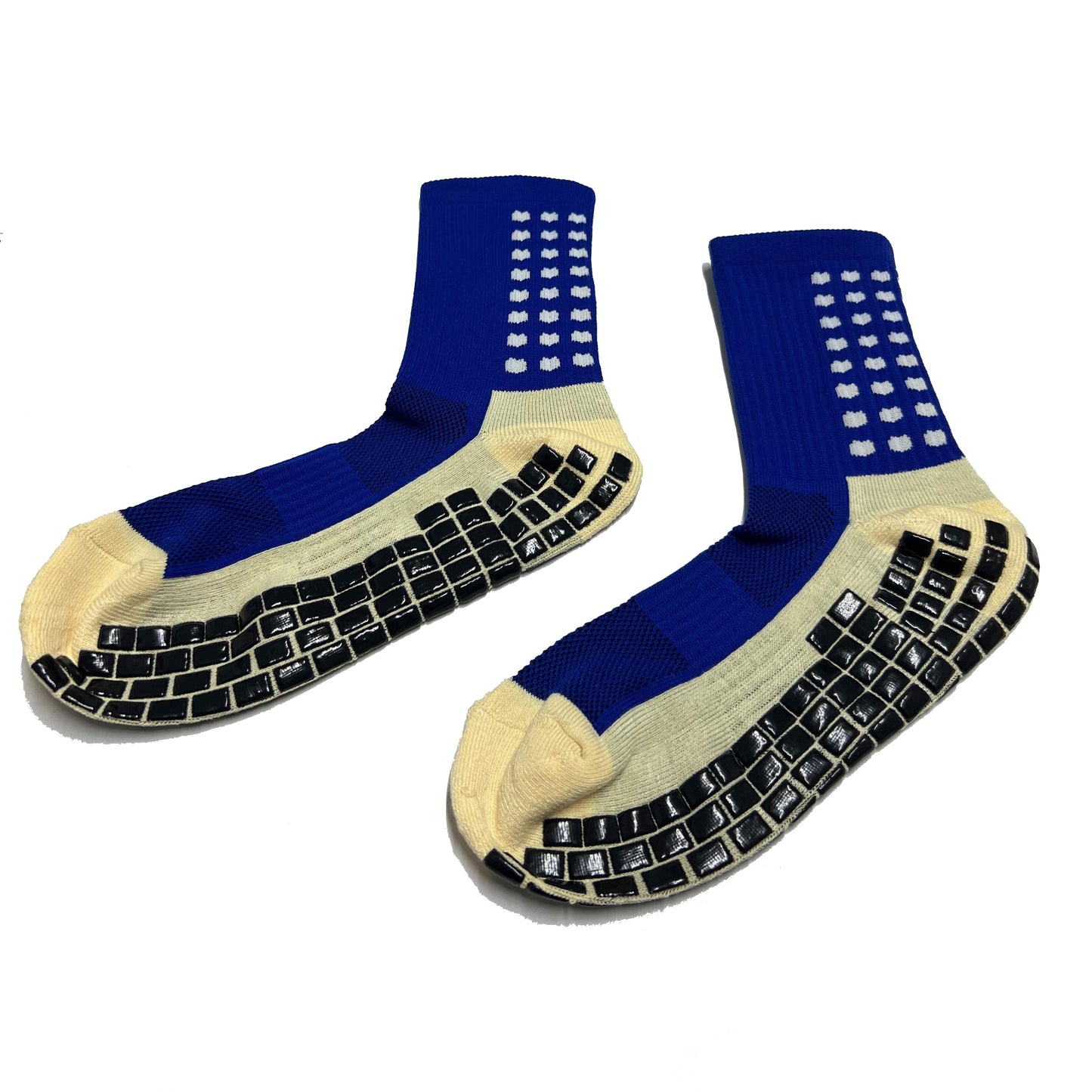 Medias Antideslizantes Cortas - Azul Rey