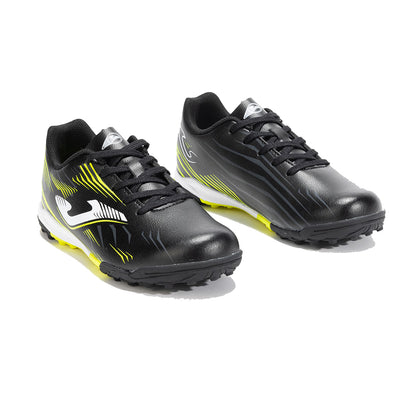 Tenis Guayos Joma Niños Grama Sintética Propulsion W2501 - Negro Amarillo