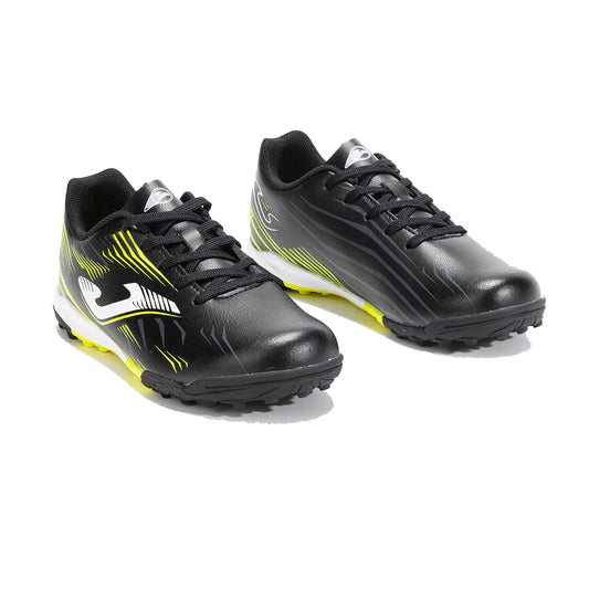 Tenis Guayos Joma Niños Grama Sintética Propulsion W2501 - Negro Amarillo