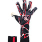 Guantes de arquero RG Bionix 26/27 - Negro Blanco Rojo