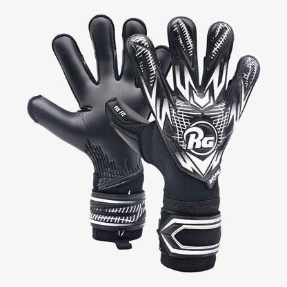 Guantes de arquero RG Samurai Black CHR- Negro Blanco