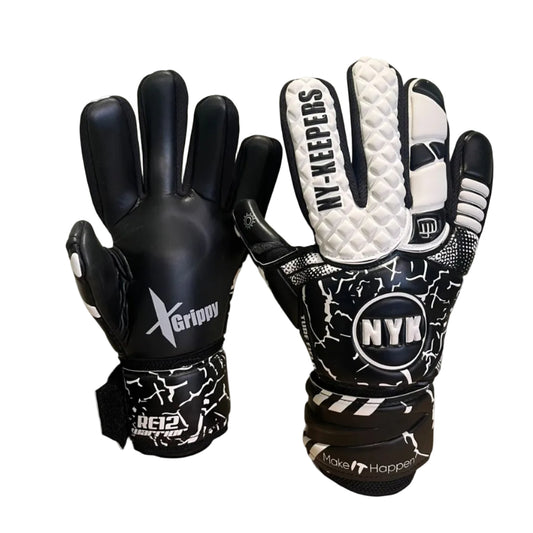 Guantes de arquero NYK RC12 Warrior Semipro - Negro
